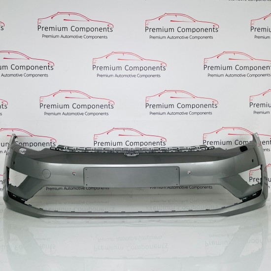 VW Golf Sportsvan Front Bumper Sv Genuine Grey 510807221f | 2015 – 2018 [at50]