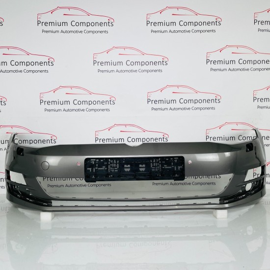 VW Golf Front Bumper Mk7 Se Genuine Grey 5g0807221 | 2013 – 2017 [at62]