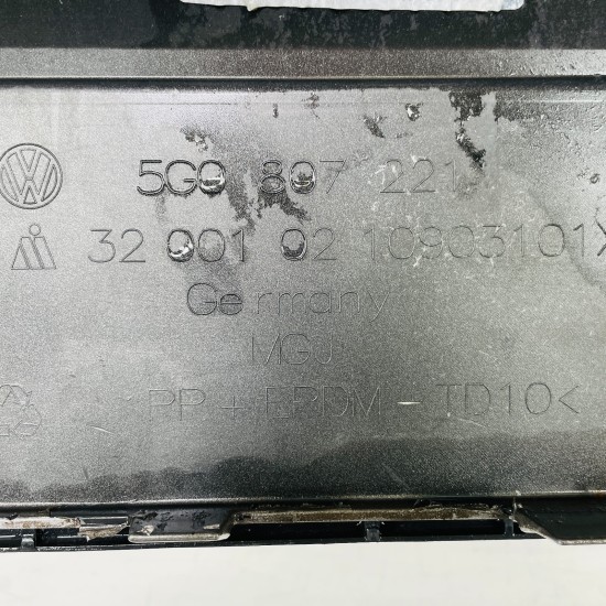 VW Golf Front Bumper Mk7 Se Genuine Grey 5g0807221 | 2013 – 2017 [at62]