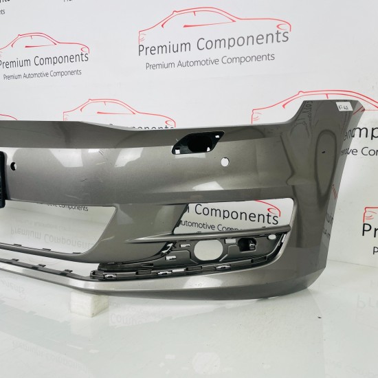 VW Golf Front Bumper Mk7 Se Genuine Grey 5g0807221 | 2013 – 2017 [at62]