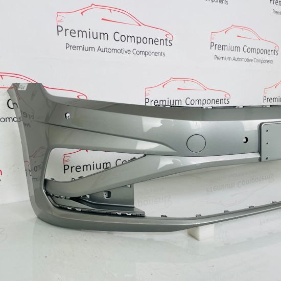 VW Golf Sportsvan Front Bumper Sv Genuine Grey 510807221m | 2017 - 2021 [at65]