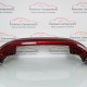 VW Golf Sv Sportsvan Rear Bumper Genuine Red -no Reapairs - 2017 - 2021 [ak40]