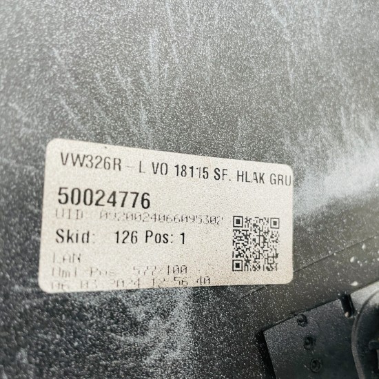 VW Tiguan Front Bumper Mk2 R Line Genuine Black 5na807221b | 2016 – 2020 [at87]