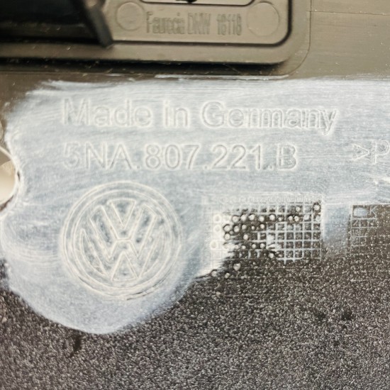 VW Tiguan Front Bumper Mk2 R Line Genuine Black 5na807221b | 2016 – 2020 [at87]