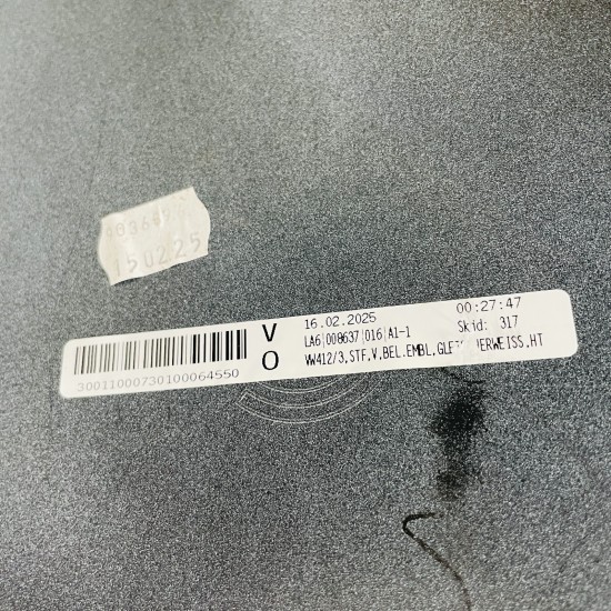 VW Id.7 Id7 Volkswagen Front Bumper Genuine White 14a807221 | 2023 – 2026 [at91]