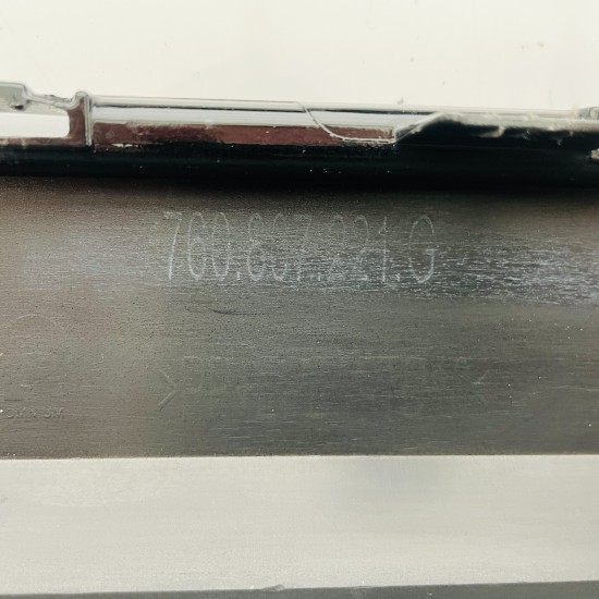 VW Touareg R Front Bumper Genuine Black 760807221g | 2024 – 2026 [an101]