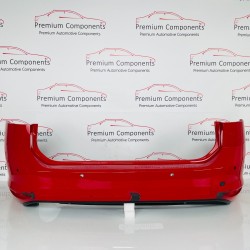 VW Golf Rear Bumper Mk7.5 Se Estate Face Lift Genuine Red 2017 – 2020 [ap87]