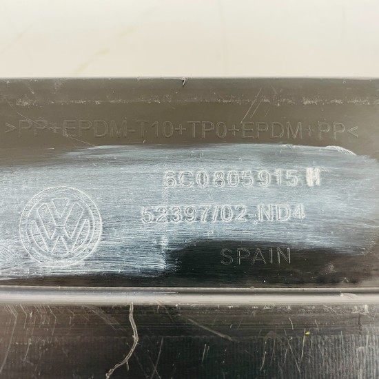 VW Polo Front Bumper Lower Spoiler Retainer Trim 6c0805915h | 2014 – 2018 [zb12]