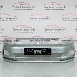 VW Polo Front Bumper Genuine Silver Mk6 Se 2gs807221a | 2017 - 2022 [an140]