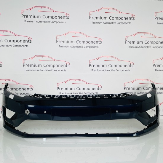 VW Golf Sportsvan Front Bumper Sv Genuine Blue 510807221f | 2015 – 2018 [au11]