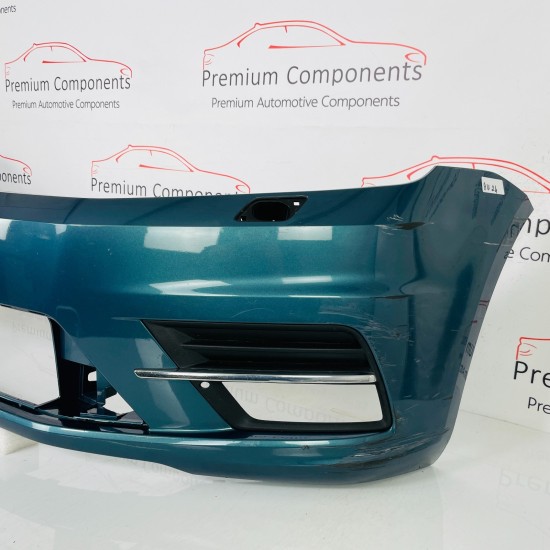 VW Caddy Highline Life Front Bumper Genuine Green 2k5807221k | 2015-2020 [au24]