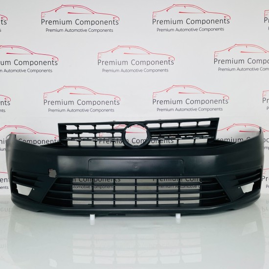 VW Caddy Front Bumper Van Genuine Grey 2k5807221j | 2015 – 2020 [ar68]