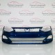VW Polo Front Bumper Mk6 Se Genuine Blue 2gs807221 | 2017 - 2022 [as99]