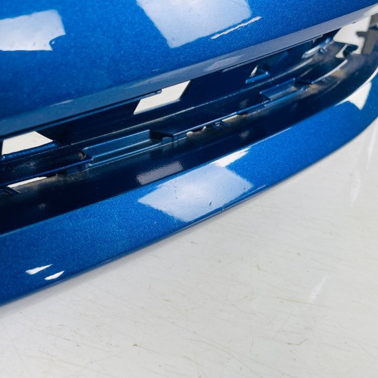 VW Polo Front Bumper Mk6 Se Genuine Blue 2gs807221 | 2017 - 2022 [as99]