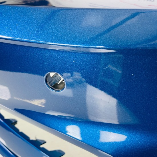 VW Polo Front Bumper Mk6 Se Genuine Blue 2gs807221 | 2017 - 2022 [as99]