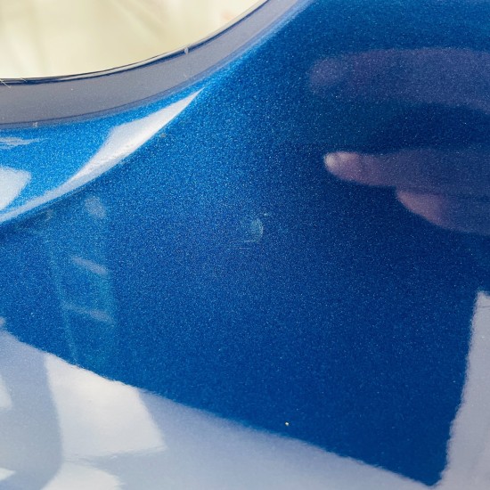 VW Polo Front Bumper Mk6 Se Genuine Blue 2gs807221 | 2017 - 2022 [as99]