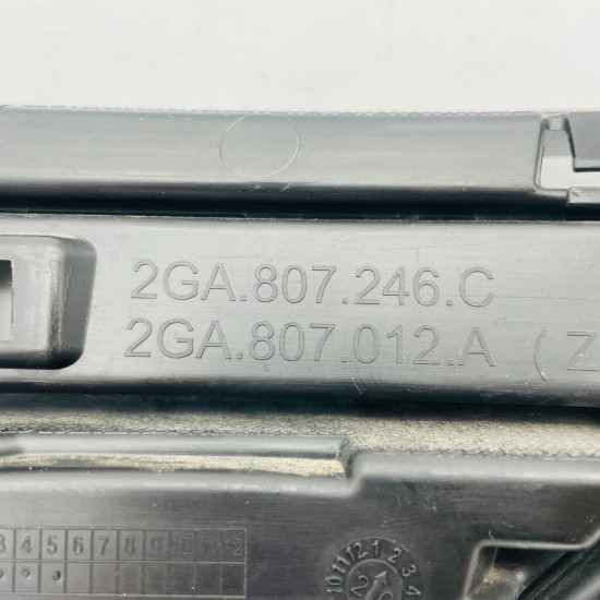 VW T Roc Rear Bumper Grill Right Driver Side 2ga807246c / 2017-2022 [za150]