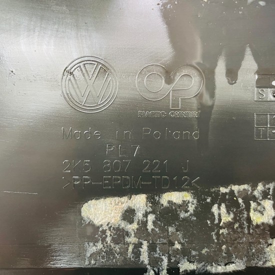 VW Caddy Front Bumper Mk3 Facelift Van Genuine 2k5807221j | 2015–2020 [au79]