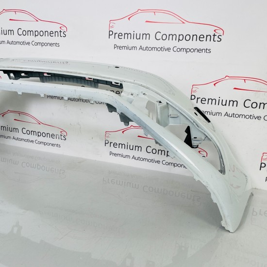 VW Polo Front Bumper Pdc & Jets Genuine White 6c0807221 | 2014 - 2017 [au122]