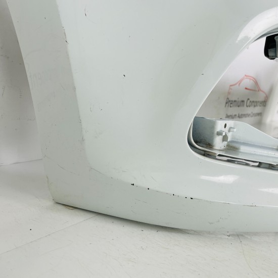 VW Polo Front Bumper Pdc & Jets Genuine White 6c0807221 | 2014 - 2017 [au122]