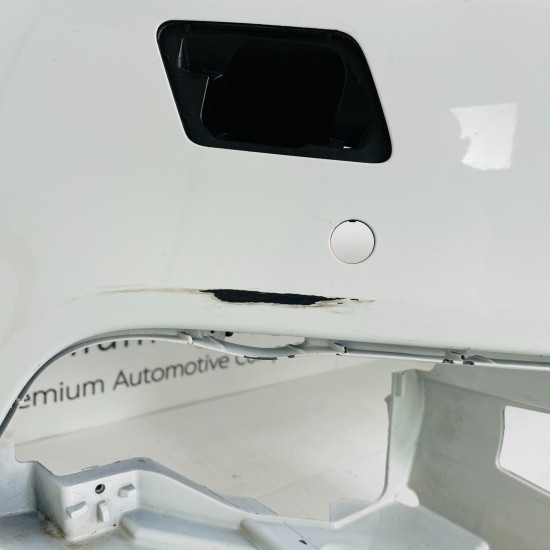 VW Polo Front Bumper Pdc & Jets Genuine White 6c0807221 | 2014 - 2017 [au122]