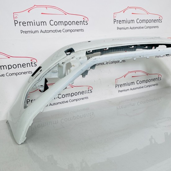 VW Polo Front Bumper Pdc & Jets Genuine White 6c0807221 | 2014 - 2017 [au122]