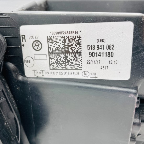 VW Golf Plus Sports Van Right Offside Driver 2018 - 2021 [l208]