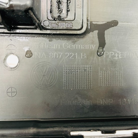 VW Tiguan Front Bumper Mk2 R Line Genuine Black 5na807221b | 2016 – 2020 [at18]