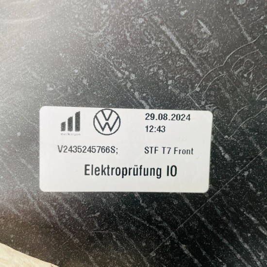 VW Multivan Front Bumper T7 Style Genuine White 7t0807221c | 2022 - 2025 [at29]