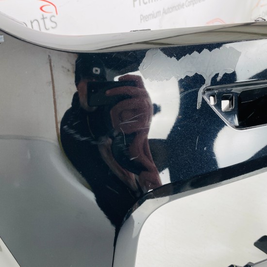 VW Touareg Front Bumper Se Tdi V6 Genuine Black 760807221e | 2019 – 2023 [at31]