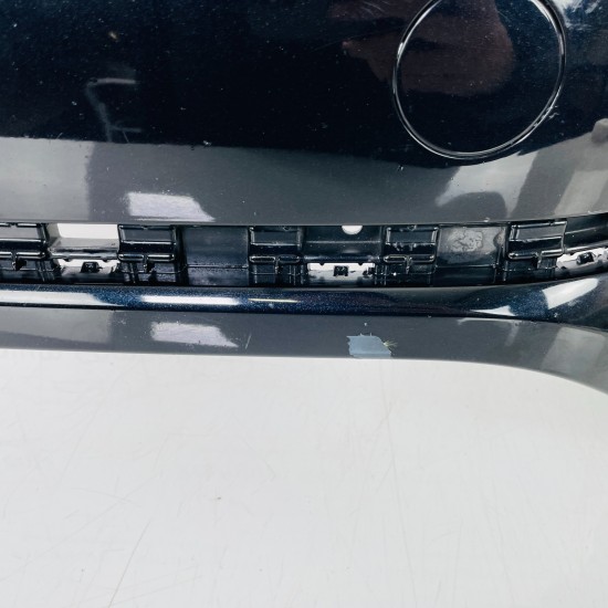 VW Touareg Front Bumper Se Tdi V6 Genuine Black 760807221e | 2019 – 2023 [at31]