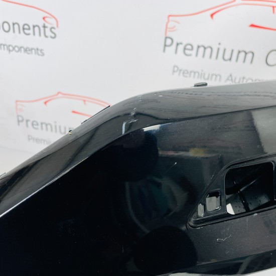 VW Touareg Front Bumper Se Tdi V6 Genuine Black 760807221e | 2019 – 2023 [at31]