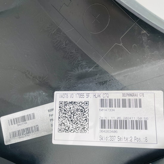 VW Touran Front Bumper Mk2 Highline Genuine Grey 5ta807221al | 2015 – 2020