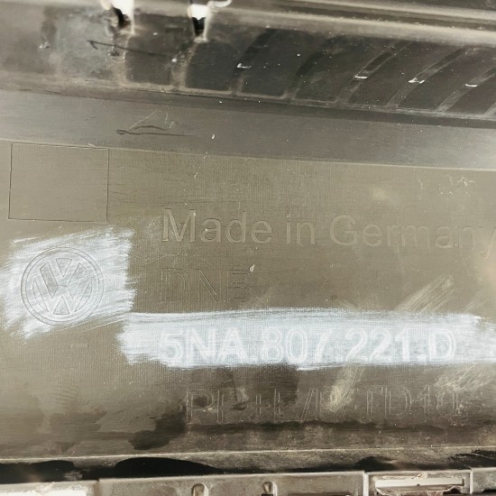 VW Tiguan Front Bumper Mk2 R Line Genuine Black 5na807221d | 2021 – 2023 [at25]