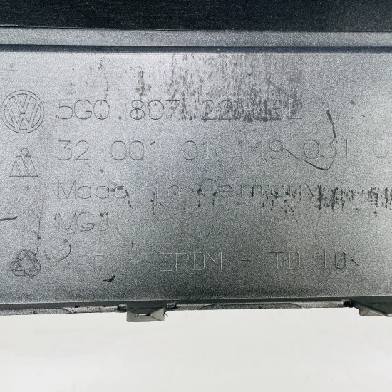 VW Golf Front Bumper Mk7.5 Face Lift Se Genuine Grey 5g0807221fl | 2017 – 2020 VW Golf Front Bumper Mk7.5 Face Lift Se Genuine Grey 5g0807221fl | 2017 – 2020