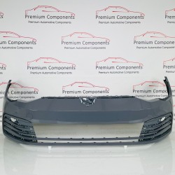 VW Golf Front Bumper Mk8 Se Genuine Grey 5h0807221h | 2020 - 2023 [at38]