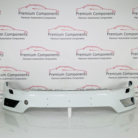 VW Tiguan Front Bumper Pdc & Jets Genuine White 5na807221 | 2016–2020 [au129]