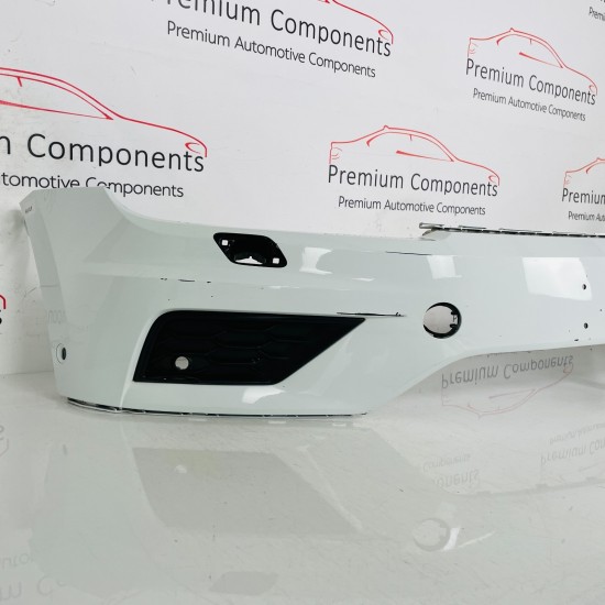 VW Tiguan Front Bumper Pdc & Jets Genuine White 5na807221 | 2016–2020 [au129]