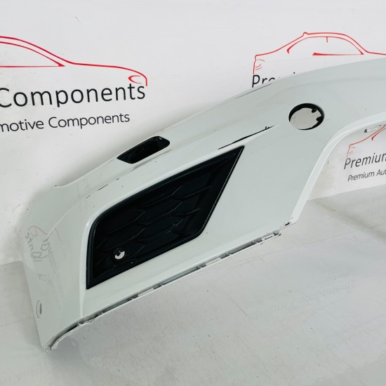 VW Tiguan Front Bumper Pdc & Jets Genuine White 5na807221 | 2016–2020 [au129]