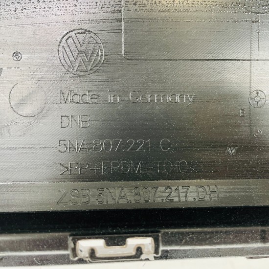 VW Tiguan Front Bumper Genuine White Mk2 Face Lift 5na807221c | 2021 – 2023