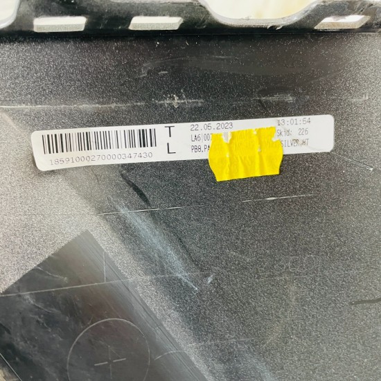 VW Passat Front Bumper B8 Face Lift Genuine Grey 3g0807221e | 2020 – 2024 [at60]