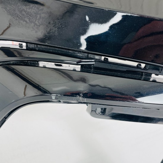 VW Golf R-line Front Bumper Skin Genuine Black Mk8 2020 - 2024 [i41]