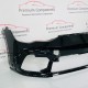 VW Golf R-line Front Bumper Skin Genuine Black Mk8 2020 - 2024 [i41]