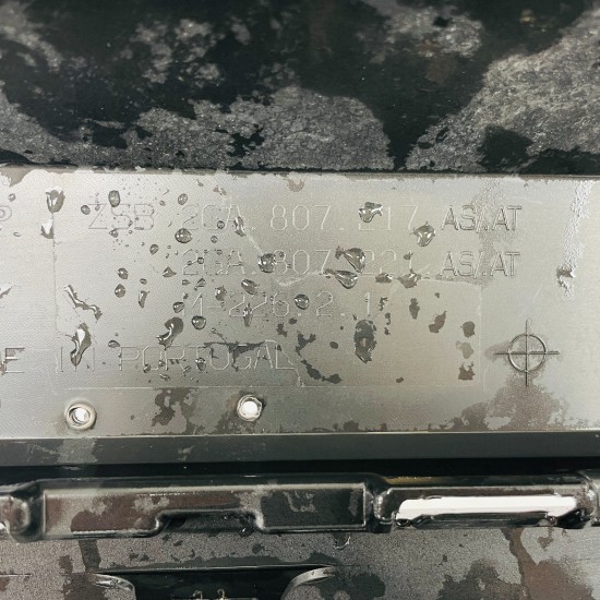 VW T Roc Front Bumper R Line Face Lift Genuine Black 2ga807217 | 2022 – 2024