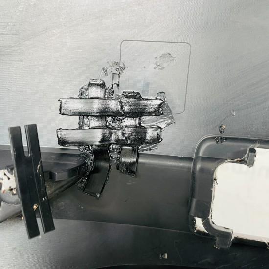 VW Golf Rear Bumper Mk7.5 Estate Genuine Grey Face Lift Se 2017 – 2020 [ak180]