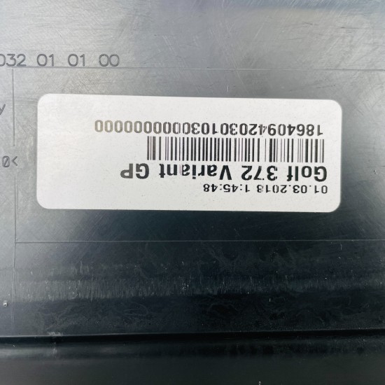 VW Golf Rear Bumper Mk7.5 Estate Genuine Grey Face Lift Se 2017 – 2020 [ak180]