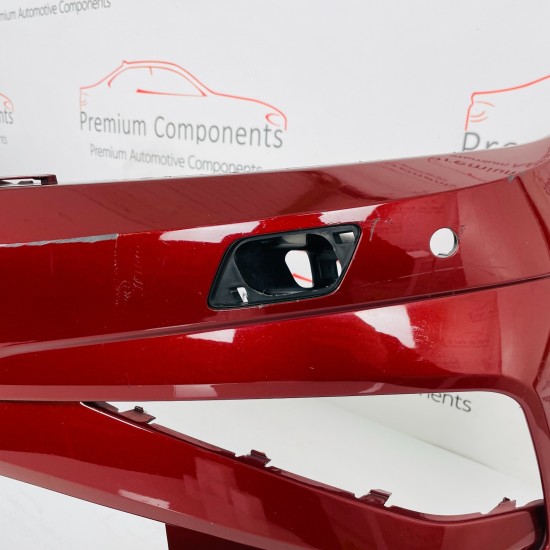 VW Golf Sv Sportsvan Plus Front Bumper Genuine Red Face Lift 2017 - 2021 [aj94]