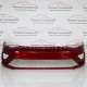 VW Golf Sportsvan Front Bumper Sv Genuine Red 510807221f | 2015 – 2018 [at48]