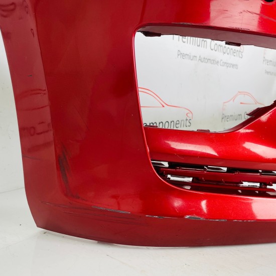 VW Golf Sportsvan Front Bumper Sv Genuine Red 510807221f | 2015 – 2018 [at48]