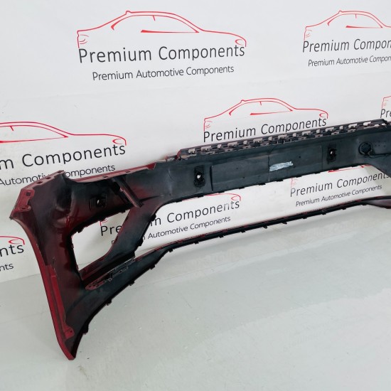 VW Golf Sportsvan Front Bumper Sv Genuine Red 510807221f | 2015 – 2018 [at48]